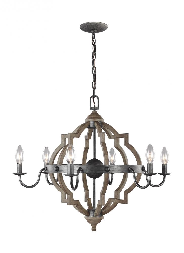 Socorro Six Light Chandelier