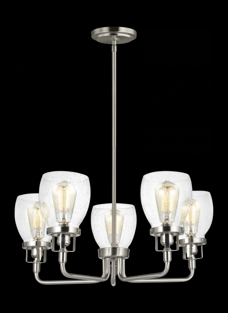 Belton Five Light Up Chandelier