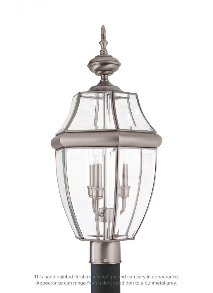 Lancaster Three Light Outdoor Post Lantern