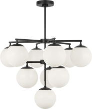 Generation Lighting GLC18010MBK - Nube Ten Light Chandelier