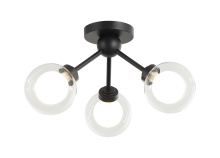 Matteo Lighting X33003MB - SOLARIS Ceiling Mount