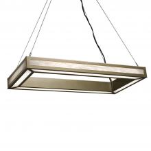 UltraLights Lighting 18404-36-CR-OA-04 - Strata 18404 Ring Pendant
