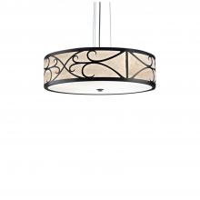 UltraLights Lighting 13224-48-SS-OA-10 - Tambour 13224 Interior Sconce