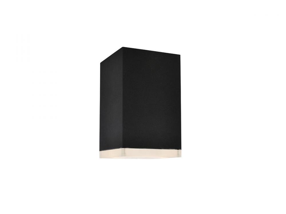 Avenue Outdoor Black Ourtdoor Ceiling Flush Sconce