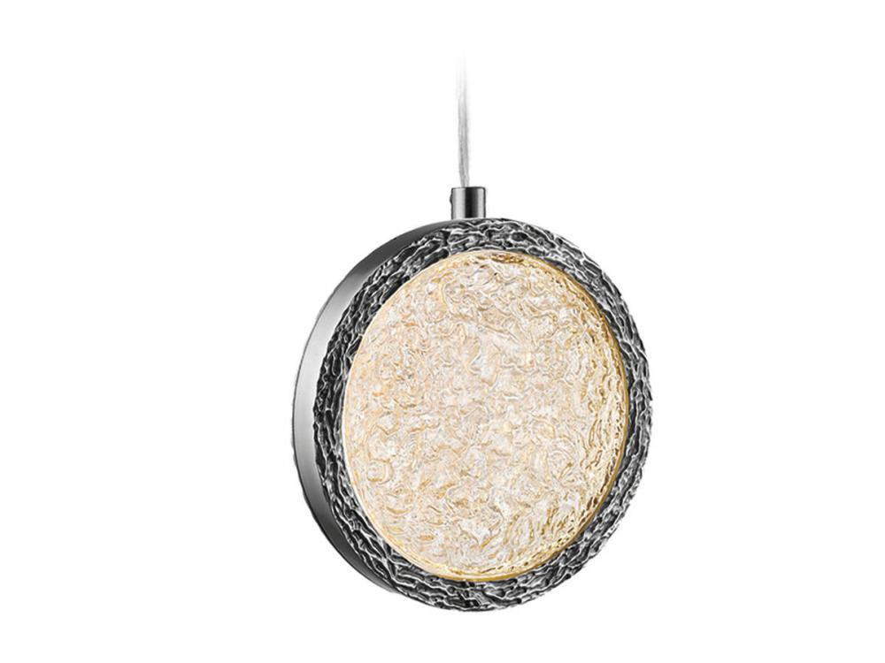 Bottega 13" Sphere Pendant in Polished Nickel