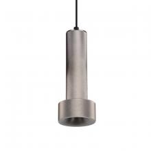 Avenue Lighting HF1070-LGY - Cicada 1 Light Pentant Knurled Light Grey