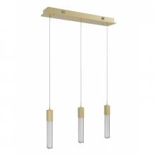 Avenue Lighting HF1900-3-BOA-BB - Boa Collection 3 Light Studded Glass Multi Port Pendant