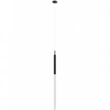 Avenue Lighting HF2020-SNW-BK - Main Street  1 Light Snow Acyrlic Pendant in Black