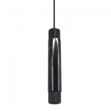 Avenue Lighting HF1068-BLK - Cicada 1 Light Pentant Black Marble