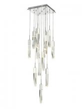 Avenue Lighting HF1905-13-AP-CH-C - Aspen  13 Light Multi  Pendant in Polished Chrome with Clear Crystal