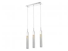 Avenue Lighting HF1900-3-BOA-CH - Boa Collection 3 Light Studded Glass Multi Port Pendant