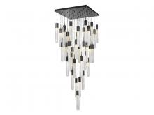 Avenue Lighting HF1903-41-BOA-DBZ - Boa Collection 41 Light Studded Glass Multi Port Pendant
