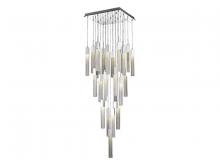 Avenue Lighting HF1904-25-BOA-CH - Boa Collection 25 Light Studded Glass Multi Port Pendant