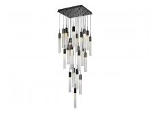 Avenue Lighting HF1904-25-BOA-DBZ - Boa Collection 25 Light Studded Glass Multi Port Pendant