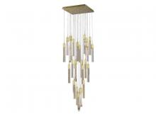 Avenue Lighting HF1904-25-GL-BB - The Original Glacier Collection 25 Light Bubbled Crystal Multi Port Pendant