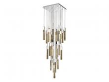Avenue Lighting HF1904-25-GL-CH - The Original Glacier Collection 25 Light Bubbled Crystal Multi Port Pendant
