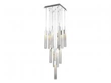 Avenue Lighting HF1905-13-BOA-CH - Boa Collection 13 Light Studded Glass Multi Port Pendant