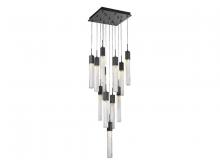 Avenue Lighting HF1905-13-BOA-DBZ - Boa Collection 13 Light Studded Glass Multi Port Pendants