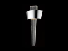 Avenue Lighting HF3007-PN - The Original Glacier Avenue Bubbled Crystal Wall Sconce