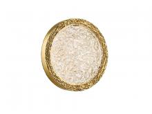 Avenue Lighting HF5013-PB - Bottega 13" Round LED  Wall Sconce in Polished Brass