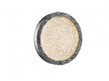 Avenue Lighting HF5013-PN - Bottega 13" Round LED Wall Sconce in Polished Nickel