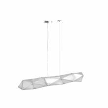 Avenue Lighting HF7863-CH - Seoul 63"  Etched Acrylic Linear Pendant in Chrome