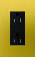 Lutron Electronics LTR-F15-TR-SB - DUPLEX 15A TR RECEPTACLE SB FP