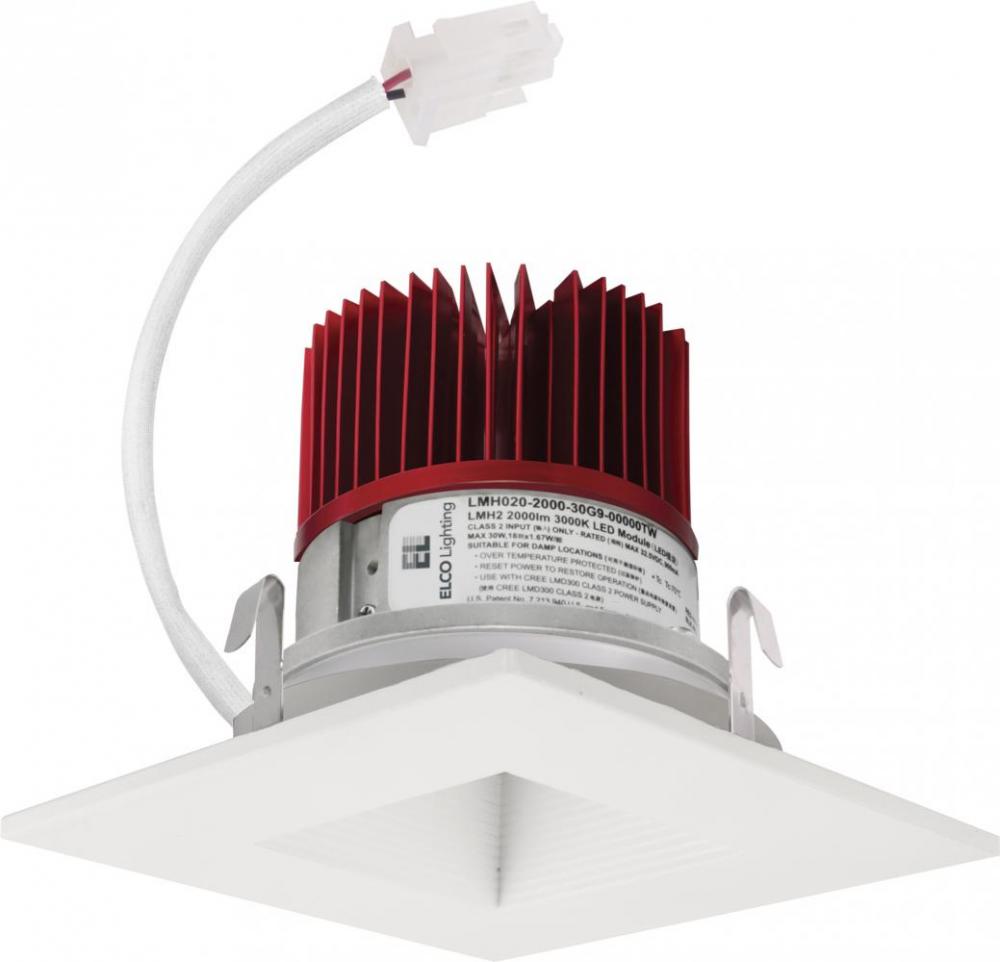 4" SQR LED BFFL ENGIN 1250LM 30K G2