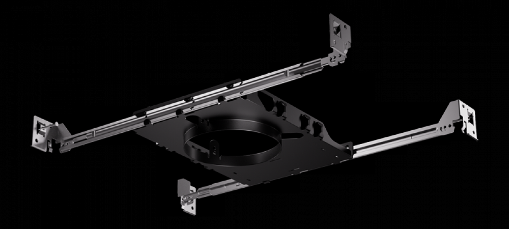 4" SML FRAME W/HNGR BRS NO JB FOR PNL LGT