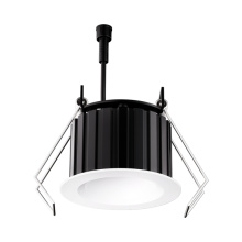 Elco Lighting E1AK02WF30B - 1" ARCH DWNLT RND RFLCTR 50° 30K BLK