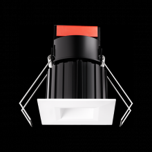 Elco Lighting E1L12WF35BB - 1" ALL BLK SQR RFLCTR 540LM IC 50 BM 35K