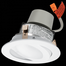 Elco Lighting E418R0830BB - 4" ALL BLK RND ADJ W/ DRVR 38 850LM 30K