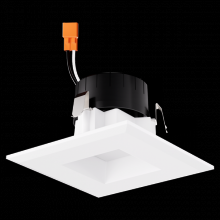 Elco Lighting EL332CT5BB - 3" ALL BLK SQR RFLCTR INSRT 640LM 5CCT