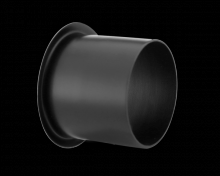 Elco Lighting EP300W - 1 1/2" Snoot Track Accessory