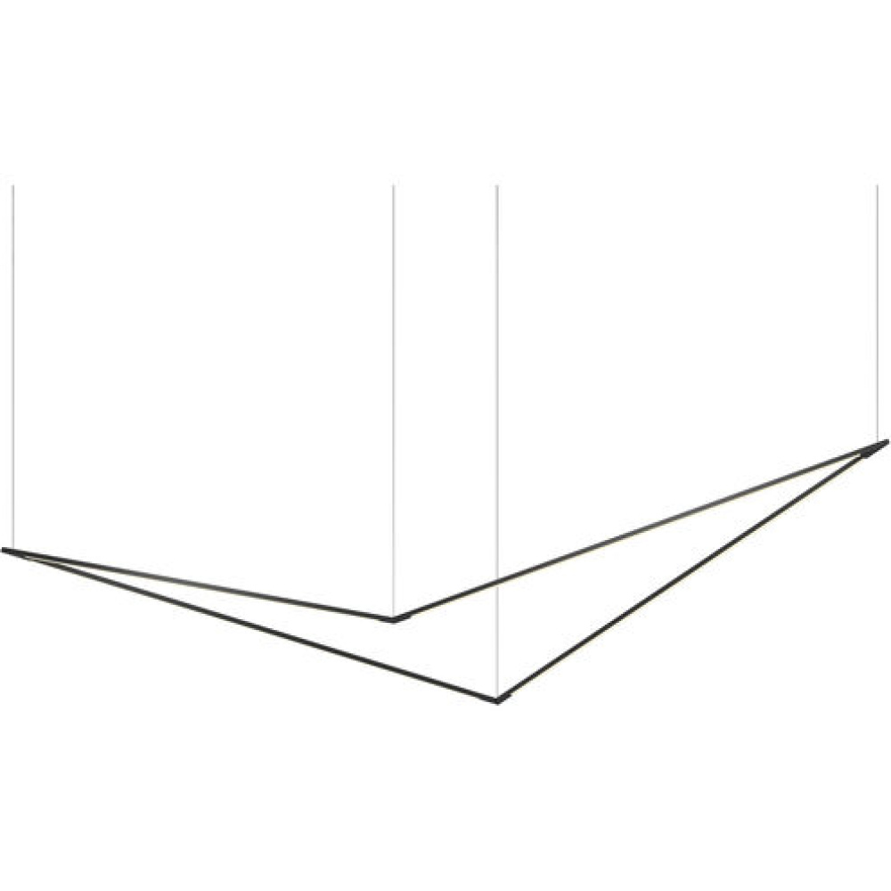 Z-Bar Pendant Extra Large Bird, Matte Black, 92" x 29.3" x 17.4"