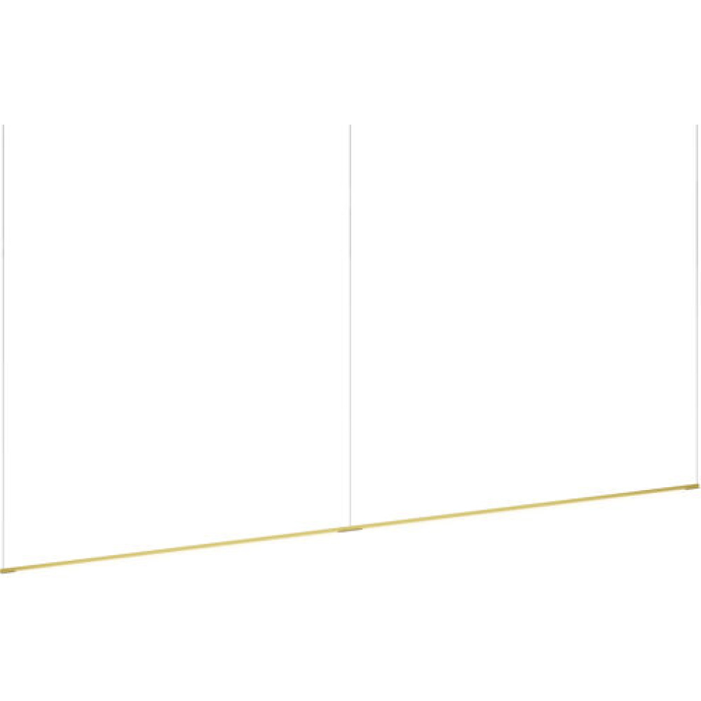 Z-Bar Pendant Linear, Matte Black, 96" (2 x 48" light bars)