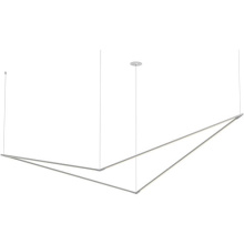 Koncept Inc ZBP-48-B-SW-MWT-RTM - Z-Bar Pendant Extra Large Bird, Matte White, 92" x 29.3" x 17.4"