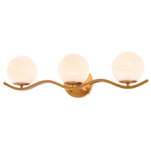 Vaxcel International W0549 - Monticello 22-in. W 3 Light Vanity Muted Brass