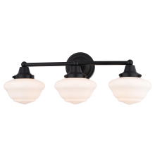 Vaxcel International W0561 - Eastgate 23.25-in. W 3 Light Vanity Matte Black