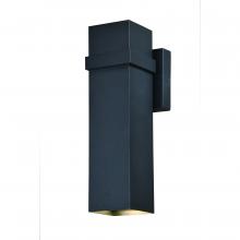 Vaxcel International T0398 - Lavage 4-in LED Outdoor Wall Light Textured Black