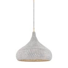 Hudson Valley 4828-AGB - HAMPSTEAD Pendant