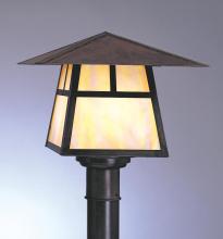 Arroyo Craftsman CP-15EWO-RB - 15" carmel post mount without overlay (empty)