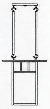 Arroyo Craftsman HCM-14ECR-S - 14" huntington hanging pendant without overlay (empty)