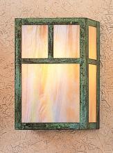 Arroyo Craftsman MS-10TF-MB - 10" mission sconce with t-bar overlay