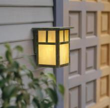 Arroyo Craftsman MW-6TWO-P - 6" mission flush wall mount with T-bar overlay