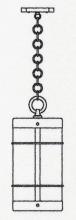 Arroyo Craftsman VH-11NRRM-RB - 11" valencia pendant no roof