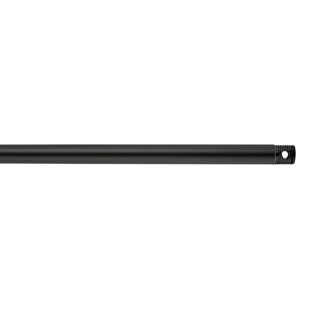 12" Threaded Downrod - Midnight Black