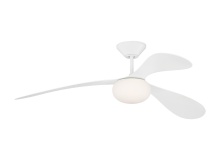 Visual Comfort & Co. Fan Collection 3DPSM58RZWD - Drape Smart 58 LED