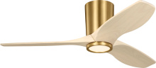 Visual Comfort & Co. Fan Collection 3SYRHSM44BBSWWOD - Seyra Smart 44 Hugger Led Ceiling Fan