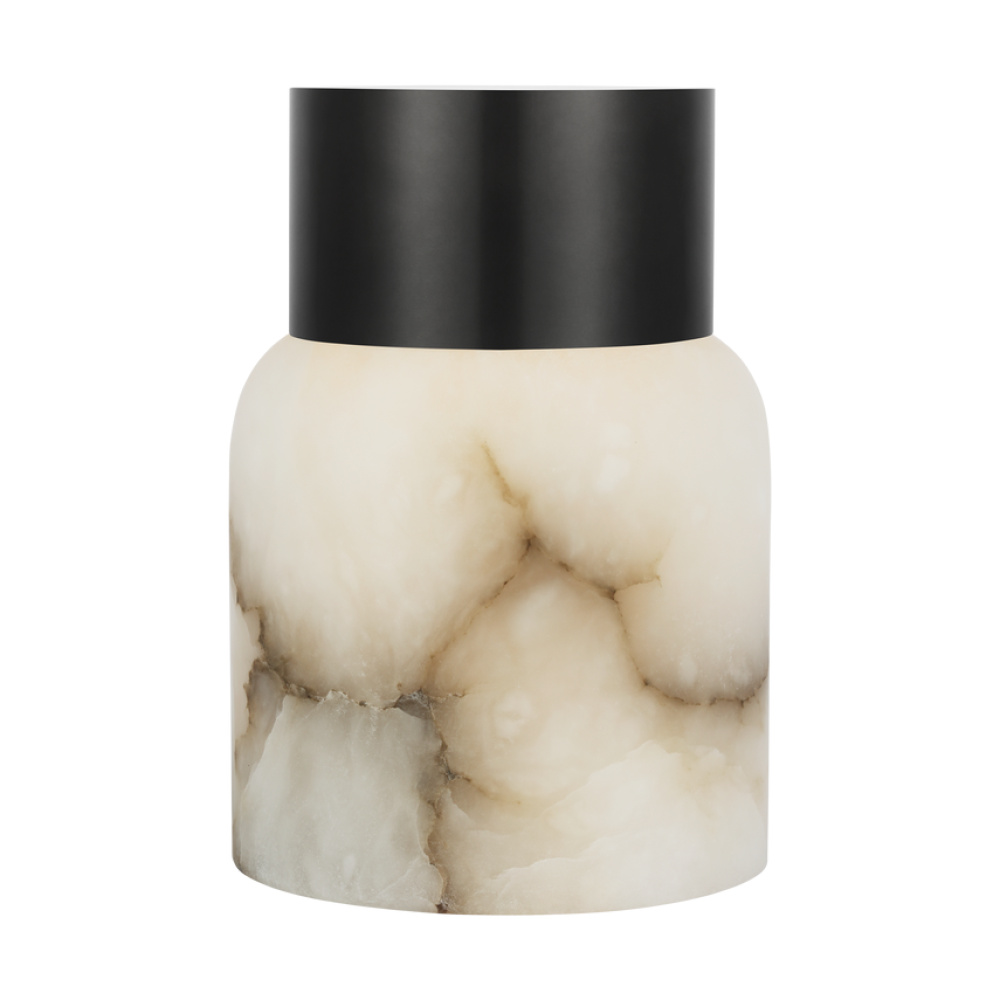Caspe Alabaster 7 Rechargeable Table Lamp